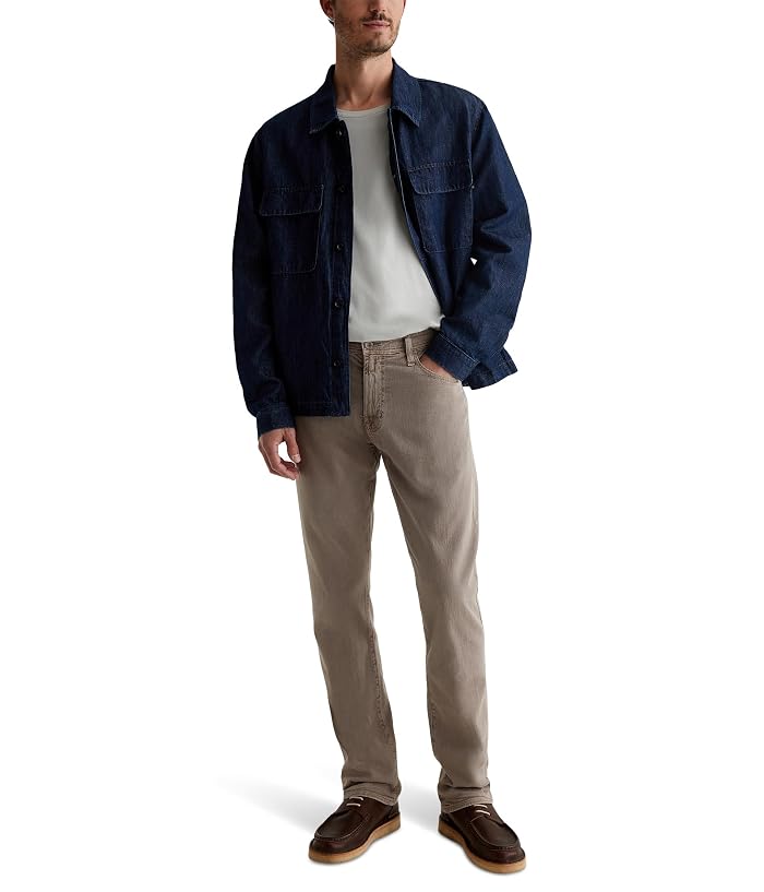 AG Jeans Everett Slim Straight Leg Denim in Sulfur Amber Dust - Image 5