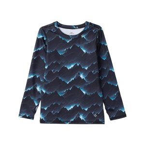 Hot Chillys Kids Micro-Elite Chamois Printed Crew Neck (Little Kids/Big Kids)