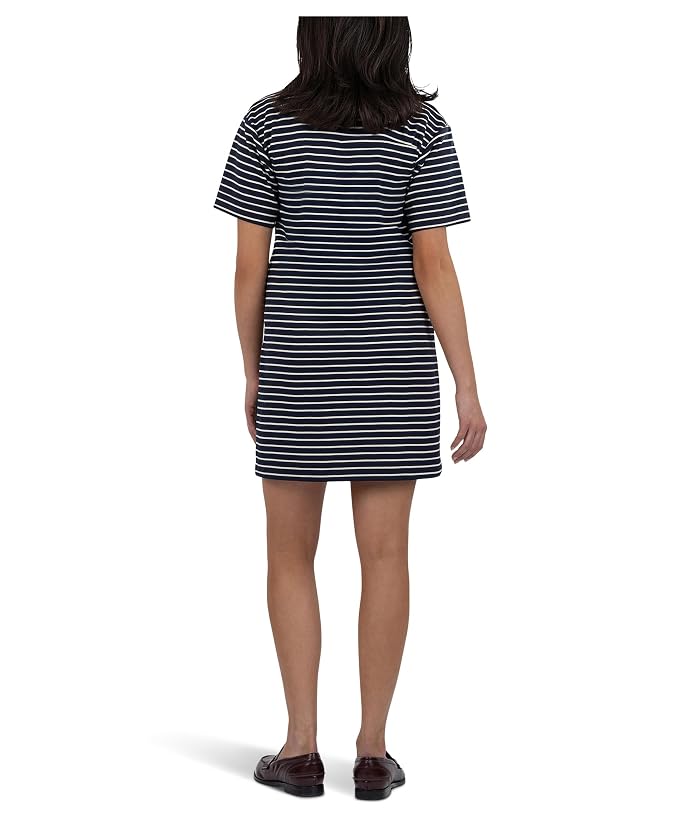 KUT from the Kloth Daphne Short Sleeve Fold Dress - Image 3