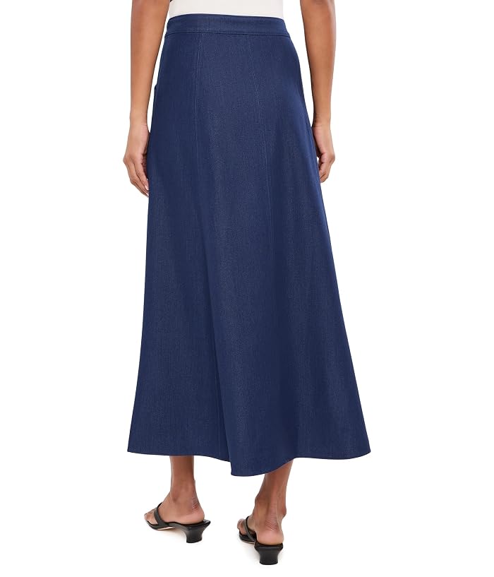 Vince Camuto Denim Seamed Skirt - Image 4