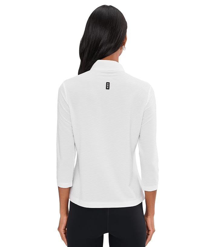 Jamie Sadock Long Sleeve Pullover Top Quarter Zip - Image 4