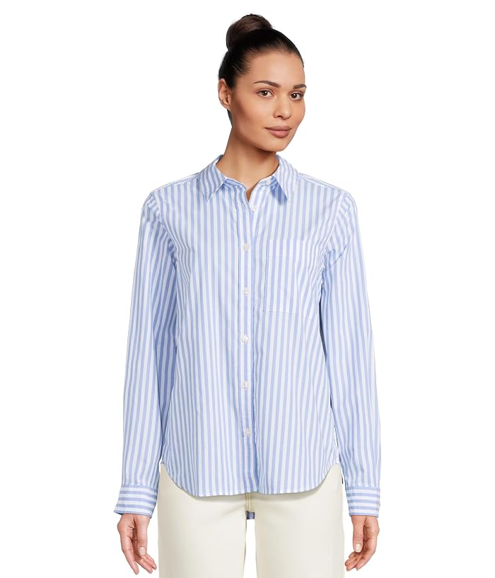 L.L.Bean Essential Cotton Poplin Shirt Long-Sleeve