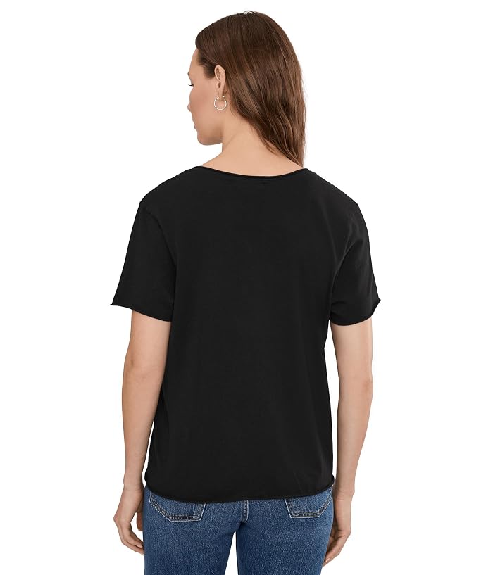 Michael Stars Vera Raw Hem Tee - Image 4