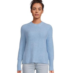 L.L.Bean Supersoft Waffle Sweater Crewneck