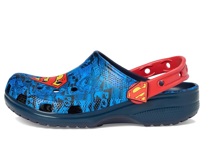 Crocs Kids Classic Superman Clogs (Little Kid/Big Kid) - Image 4