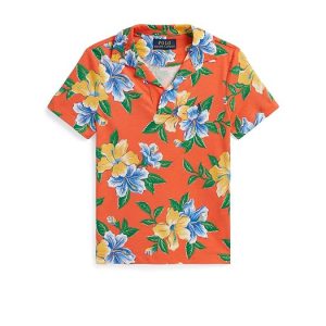 Polo Ralph Lauren Kids Floral-Print Cotton Jersey Polo Shirt (Toddler/Little Kid)