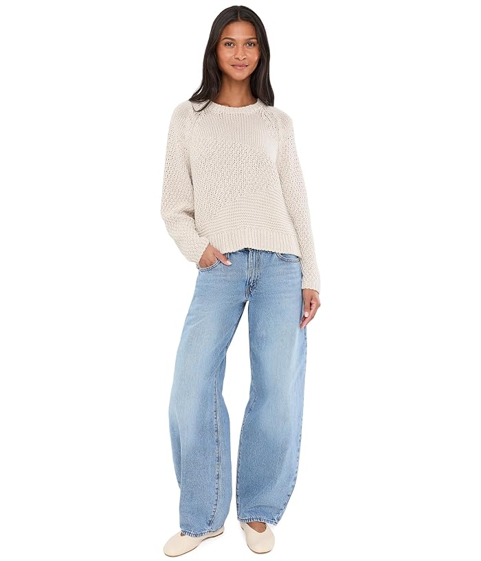 Eileen Fisher Petite Peruvian Organic Cotton Cord Crew Neck Sweater - Image 2