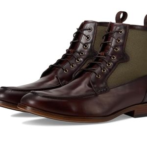 Stacy Adams Brumley Moc Toe Lace-Up Boots