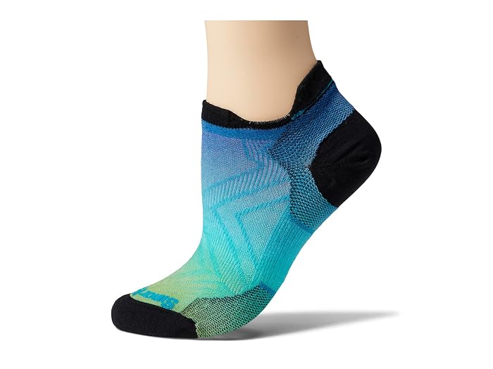 Smartwool Run Zero Cushion Ombre Print Low Ankle Socks
