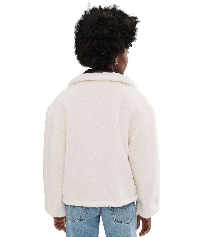 Levi's® Reversible Sherpa Faux Leather Shorty - Image 4