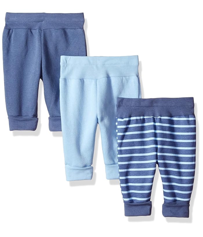 Hanes Baby Flexy 3 Pack Adjustable Fit Fleece Joggers