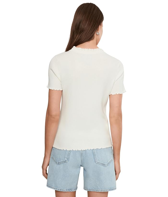 NIC+ZOE Ruffle Trim Sweater Tee - Image 4