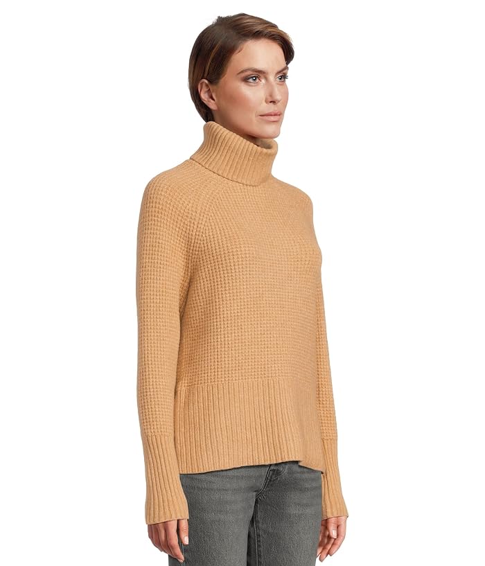 L.L.Bean SuperSoft Waffle Turtleneck Sweater - Image 2