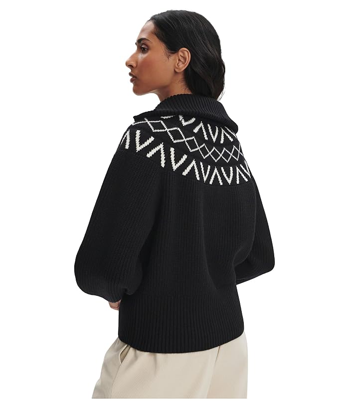 Varley Sigrid Fairisle 1/2 Zip Knit - Image 2