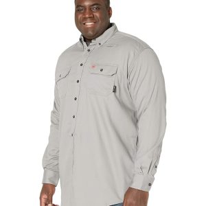 Ariat Work Big & Tall FR Solid Long Sleeve Work Shirt