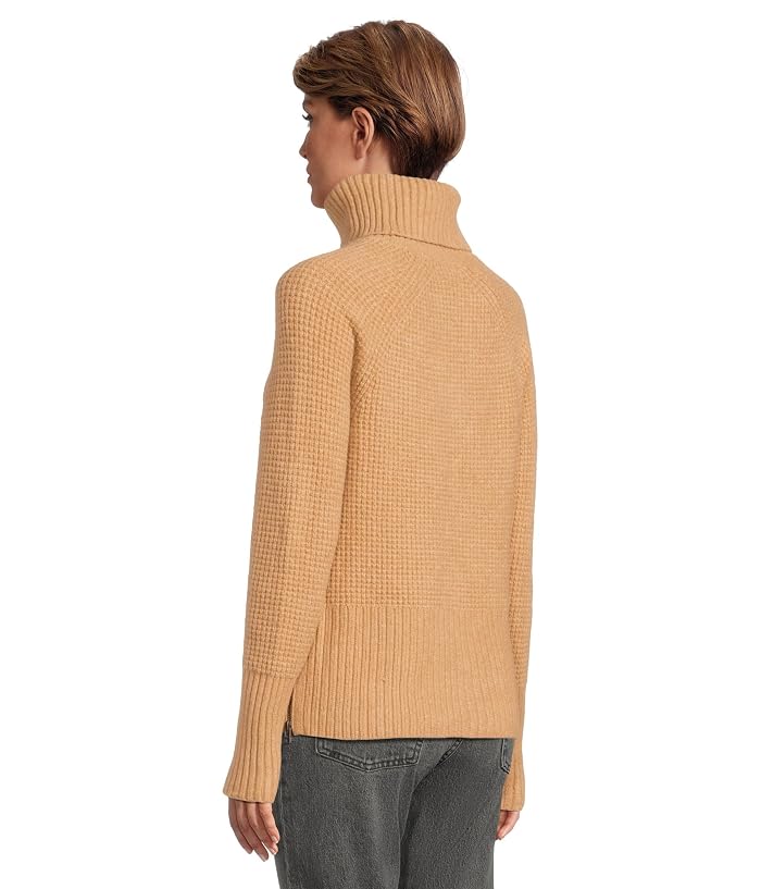 L.L.Bean SuperSoft Waffle Turtleneck Sweater - Image 3