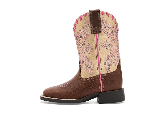 Ariat Kids Sundown Wide Square Toe Western Boots (Toddler/Little Kid/Big Kid) - Image 4
