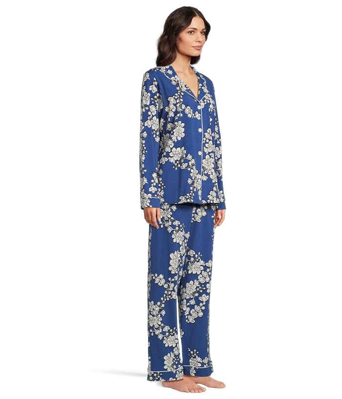 Bedhead PJs Long Sleeve Classic Notch Collar Pajama Set (Cotton Spandex) - Image 2
