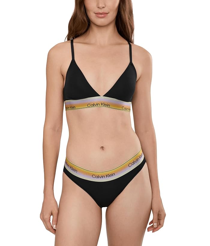 Calvin Klein Underwear Pride Triangle Bralette - Image 2