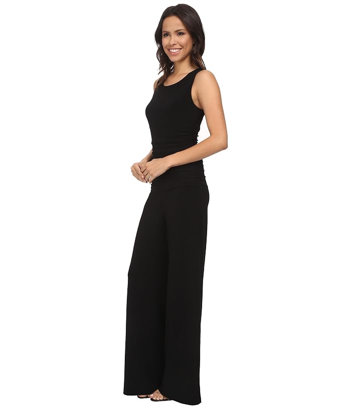 Norma Kamali Sleeveless Shirred Waist Jumpsuit - Image 2