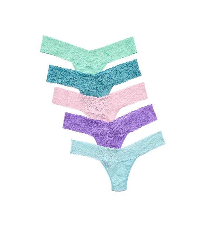 Hanky Panky Signature Lace® Low Rise Thongs 5-Pack