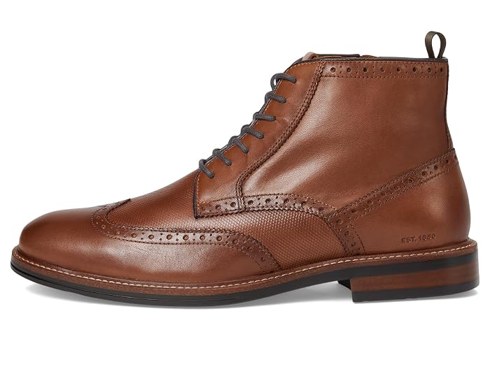 Johnston & Murphy XC+ Durham Embossed Wing Tip Shearling Boots - Image 4