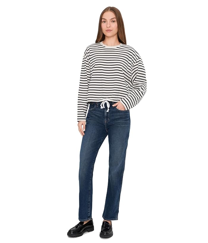 Madewell The Longline Straight Jean in Midnight Waters - Image 2