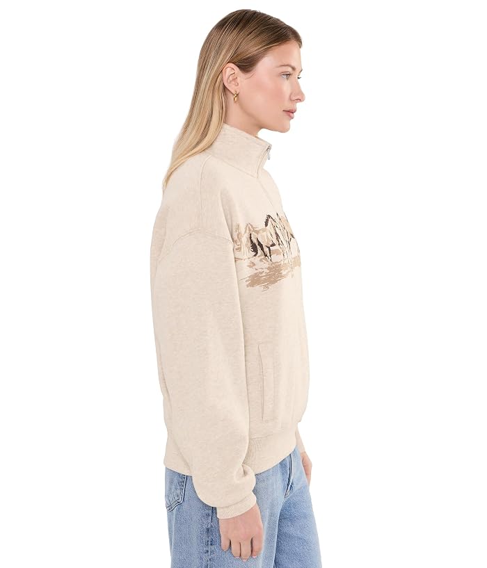 Ariat Running Wild 1/2 Zip Sweatshirt - Image 3