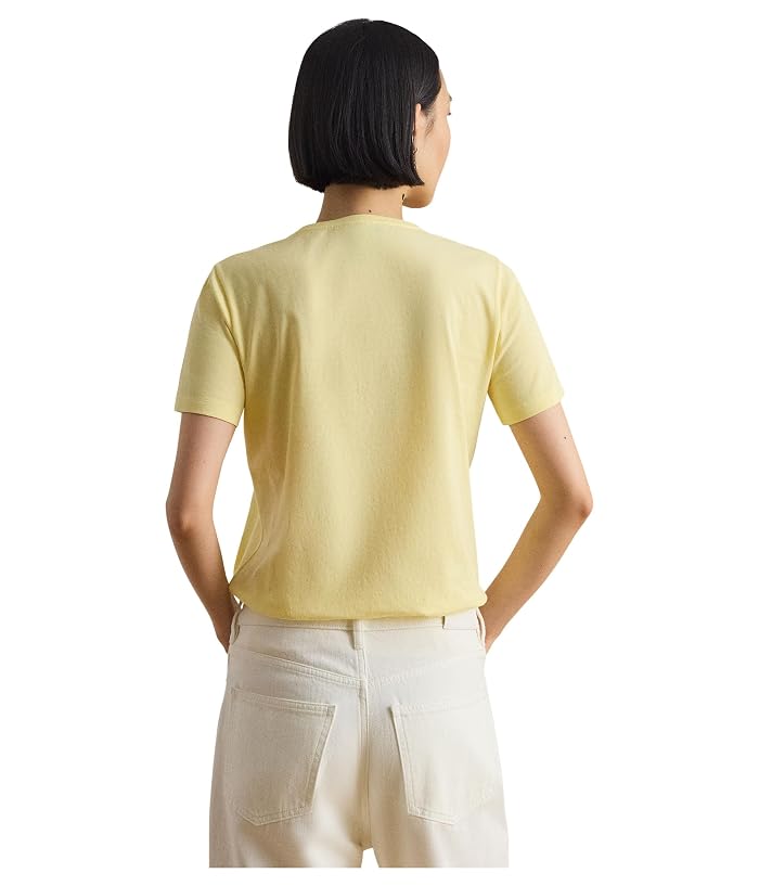 Lauren Ralph Lauren Embroidered-crest Cotton Jersey Tee - Image 3