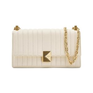 Kate Spade New York Deco Quilted Leather Mini Flap Chain Crossbody