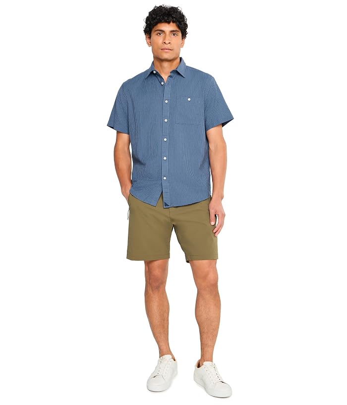 UNTUCKit Performance Short Sleeve Forbes Seersucker Shirt - Image 2