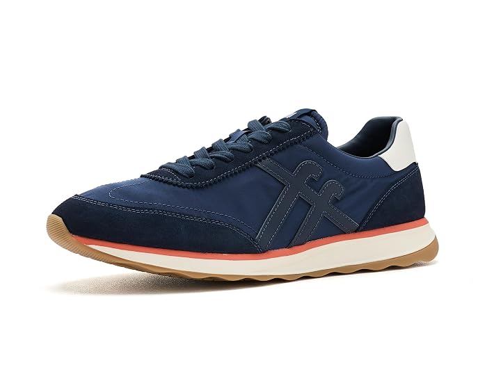 FitFlop Retro-Q FF Leather Nylon Trainers