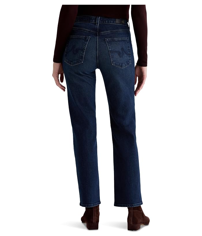 AG Jeans Brinley Mid Rise Straight In Midnight Sun - Image 3
