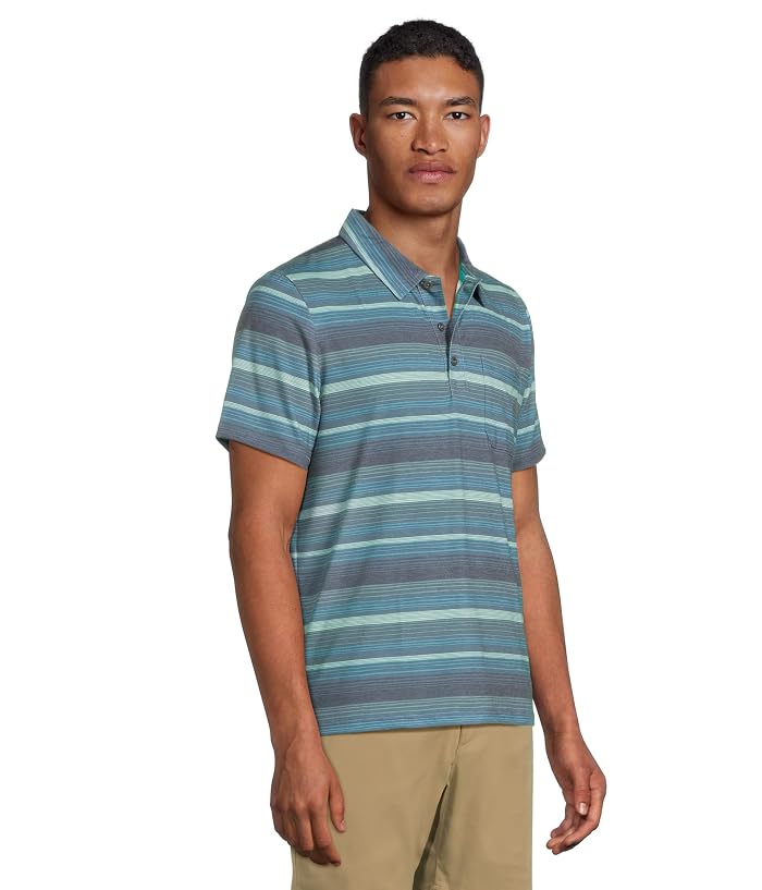 L.L.Bean Everyday SunSmart® Polo 2.0, Short-Sleeve, Stripe - Image 2