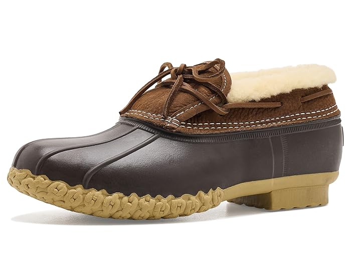 L.L.Bean Rubber Moc Shearling Lined