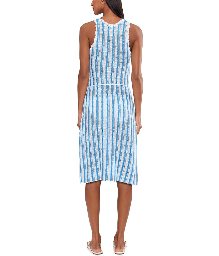 BECCA Beachy High Neck Crochet Lace Belter Dress - Image 4