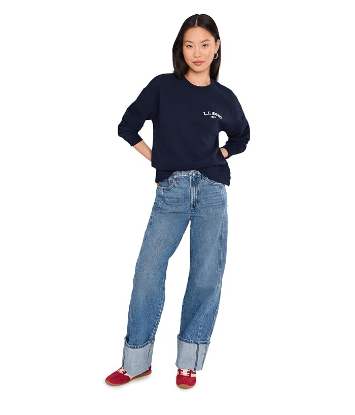L.L.Bean Essential Logo Crew Sweatshirt - Image 2
