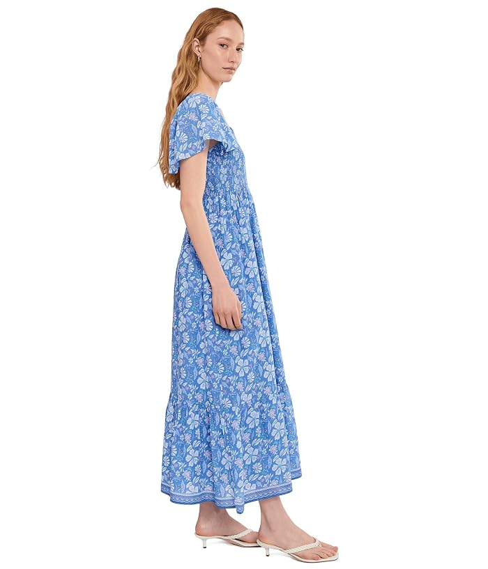 Vineyard Vines Flutter Sleeve Maxi Dress - Image 3