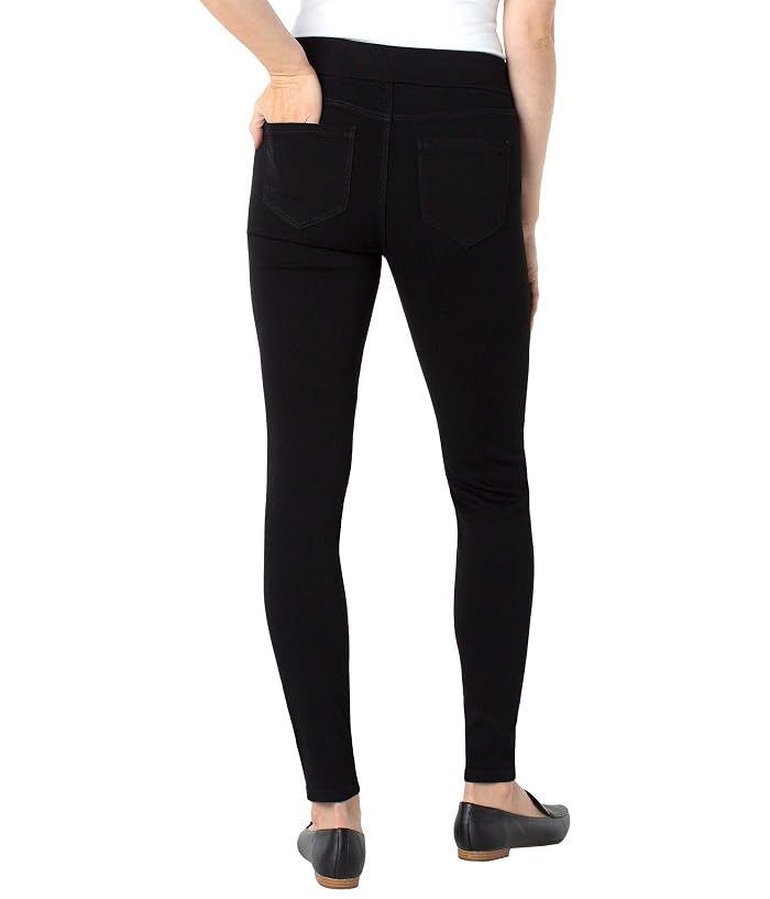Liverpool Los Angeles Sienna Skinny Jean Leggings in Black Rinse - Image 2