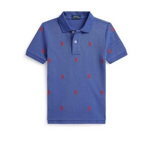 Polo Ralph Lauren Kids Polo Pony Cotton Mesh Polo Shirt (Toddler/Little Kid)