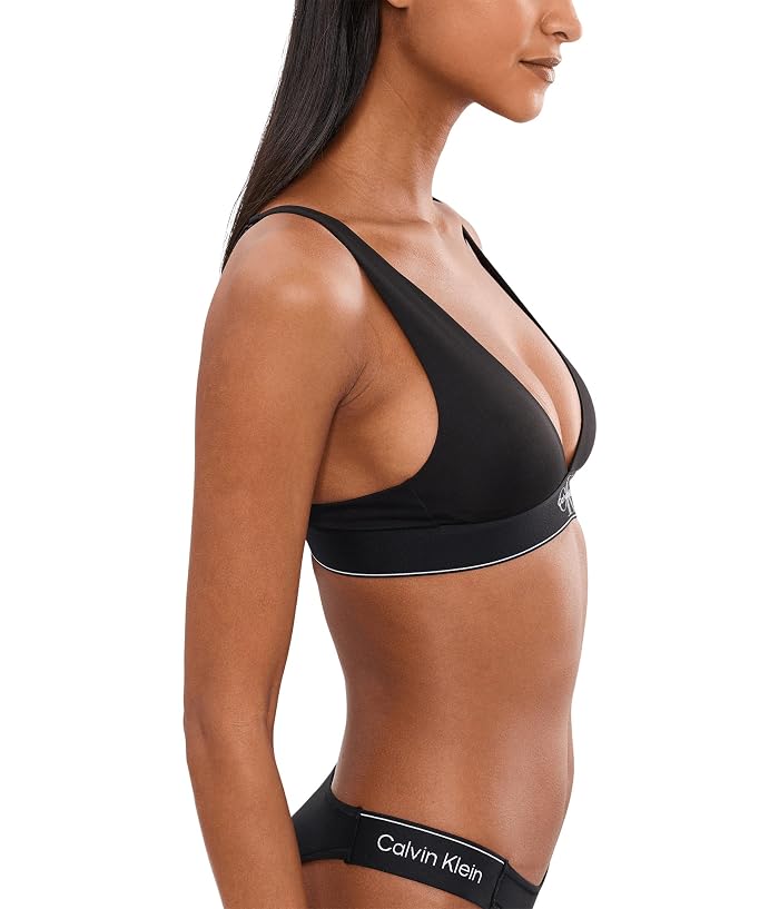 Calvin Klein Underwear Graphic Lightly Lined Triangle Bralette - Image 3