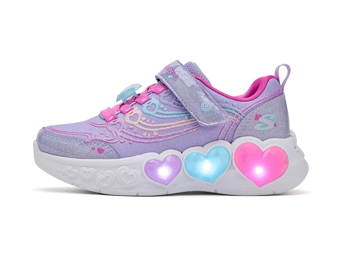 SKECHERS KIDS Enchanted Heart Lights 303266L (Little Kid/Big Kid) - Image 4