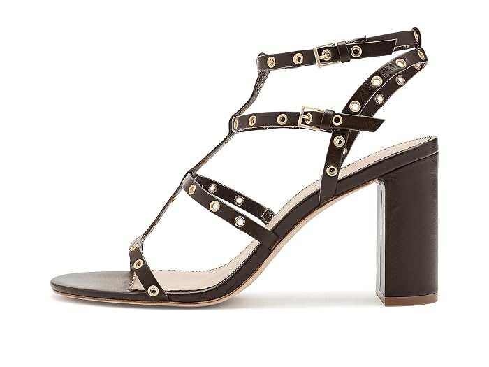 Cinq à Sept Maisie Strappy Grommet Block Heel Sandals - Image 4