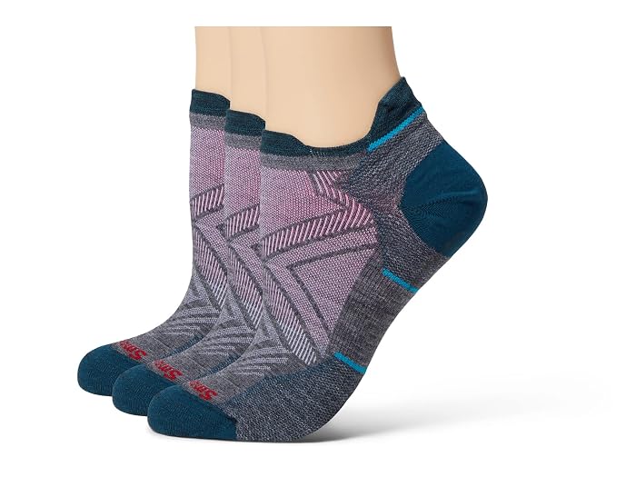 Smartwool Run Zero Cushion Low Ankle Socks 3-Pack - Image 4