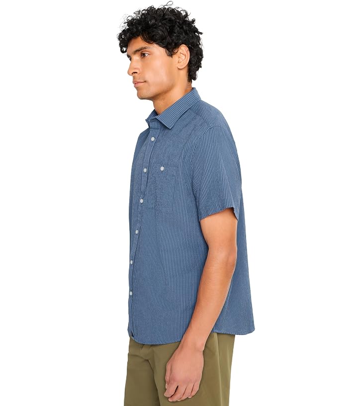 UNTUCKit Performance Short Sleeve Forbes Seersucker Shirt - Image 3