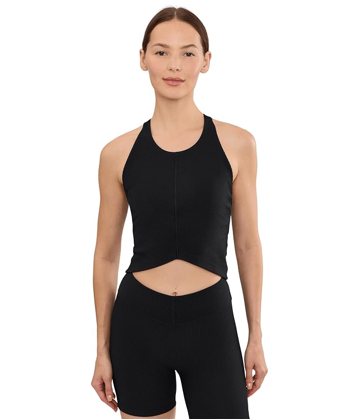 Beyond Yoga Impulse Ribbed High Neck Tank