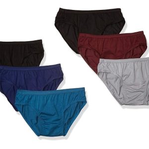 Hanes Tagless Comfort Flex Fit Dyed Bikini, 6 Pack