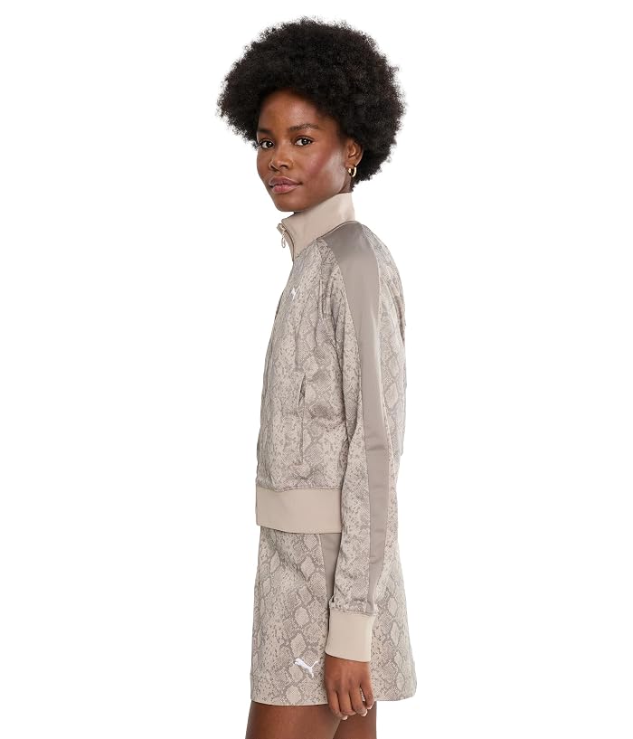 PUMA T7 Snake Print Short Track Jacket - Image 3