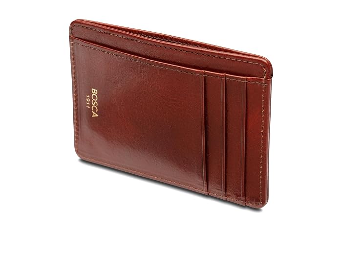 Bosca Old Leather - Seven-Pocket ID RFID Card Case - Image 3