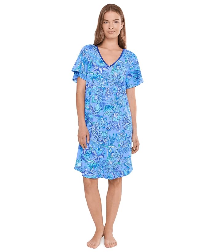 Karen Neuburger Flutter Sleeve Sleepdress